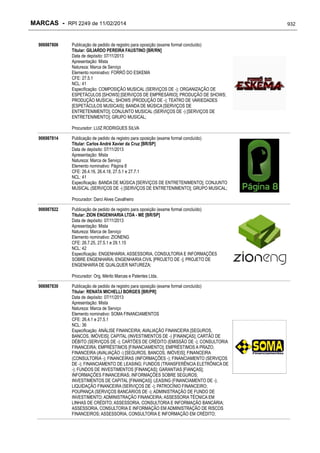 RPI - Marcas 2249 "Vervs Consultoria" 