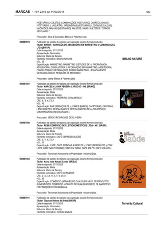 RPI - Marcas 2249 "Vervs Consultoria" 