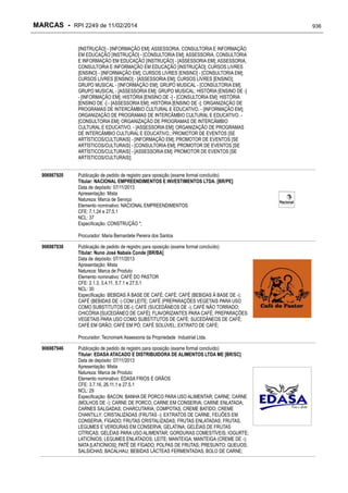 RPI - Marcas 2249 "Vervs Consultoria" 