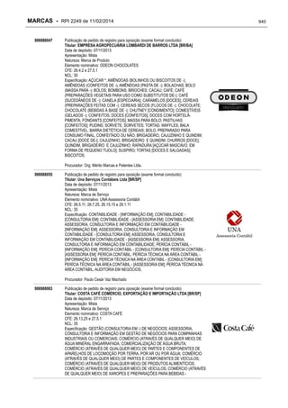 RPI - Marcas 2249 "Vervs Consultoria" 