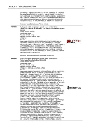 RPI - Marcas 2249 "Vervs Consultoria" 