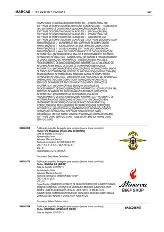 RPI - Marcas 2249 "Vervs Consultoria" 