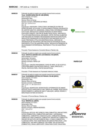 RPI - Marcas 2249 "Vervs Consultoria" 