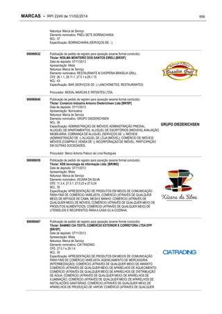 RPI - Marcas 2249 "Vervs Consultoria" 