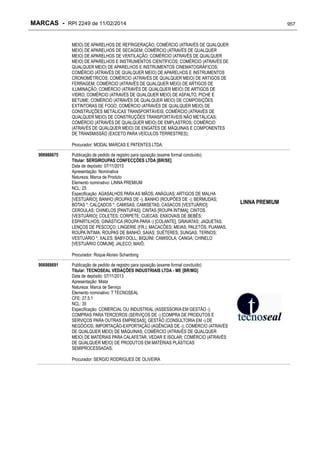 RPI - Marcas 2249 "Vervs Consultoria" 