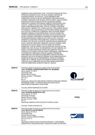 RPI - Marcas 2249 "Vervs Consultoria" 