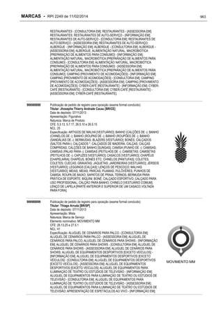 RPI - Marcas 2249 "Vervs Consultoria" 