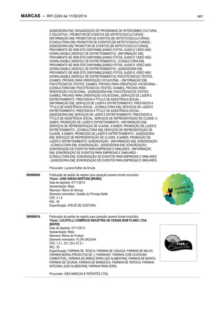 RPI - Marcas 2249 "Vervs Consultoria" 