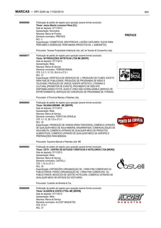 RPI - Marcas 2249 "Vervs Consultoria" 