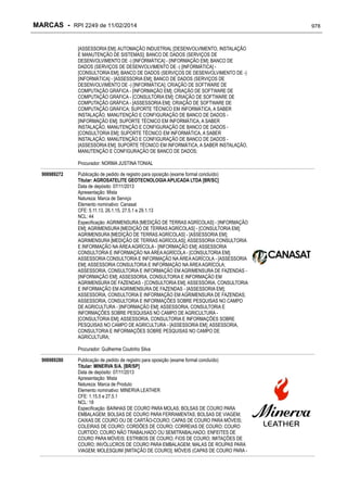 RPI - Marcas 2249 "Vervs Consultoria" 