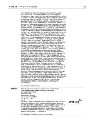 RPI - Marcas 2249 "Vervs Consultoria" 