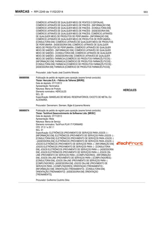 RPI - Marcas 2249 "Vervs Consultoria" 