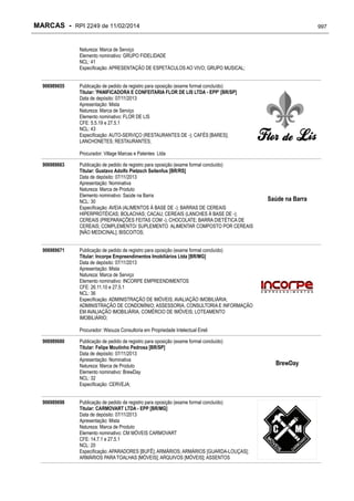 RPI - Marcas 2249 "Vervs Consultoria" 