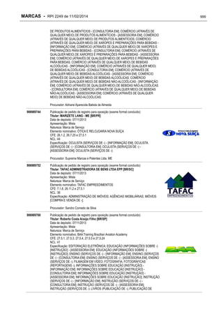 RPI - Marcas 2249 "Vervs Consultoria" 