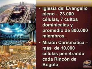 Las Iglesias que mas crecen en el mundo tienen en los pequeños grupos el ambiente más apropiado para desarrollar las relaciones .En las Iglesias de mayor referencia es tan importante participar del PG como del culto.