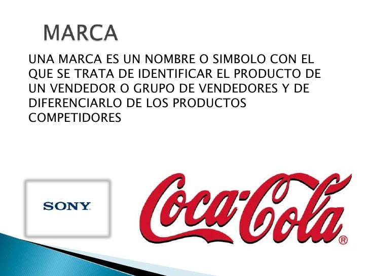Marcas, Empaque y otras caracteristicas del producto