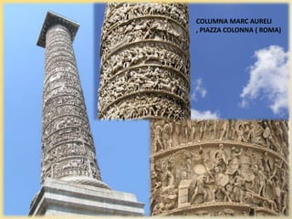 COLUMNA MARC AURELI
, PIAZZA COLONNA ( ROMA)
 
