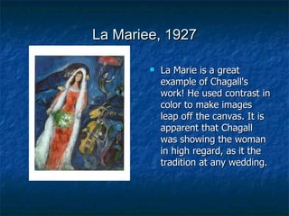 Реферат: Marc Chagall Essay Research Paper Marc Chagall