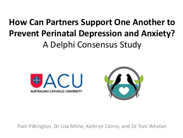 how can partners support one another to prevent perinatal depression