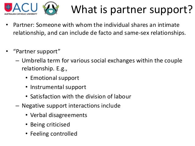 how can partners support one another to prevent perinatal depression
