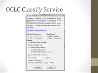OCLC Classify Service
 