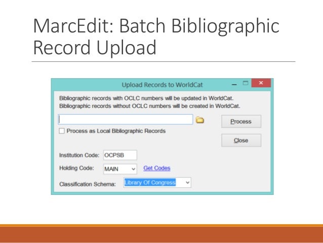 a github repository in what's and Integration Summer 2014 OCLC MarcEdit ALA a github repository in what's and Integration Summer 2014 OCLC MarcEdit ALA