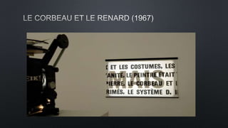Marcel broodthaers