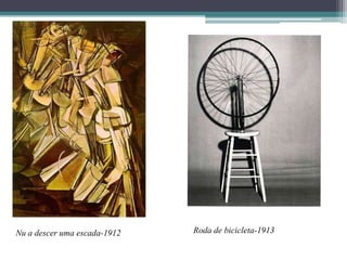 Nu a descer uma escada-1912

Roda de bicicleta-1913

 