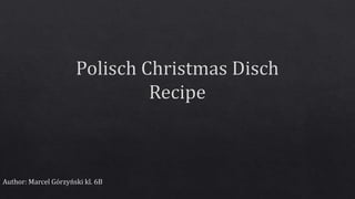 Fish in Greek - Polish Xmas dish recipe
