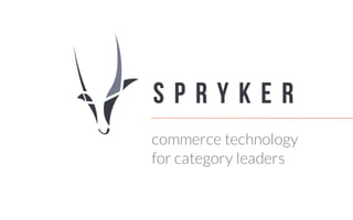 commerce technology
for category leaders
 