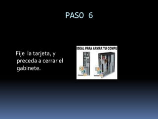 PASO 6     Utilice otro cable plano ( por lo general incluido con alguna de las unidades  ópticas), para hacer la conexión de las unidades de CD y DVD.