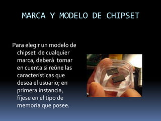 MICROPROCESADOR      Existe una regla muy sencilla para elegir el circuito mas adecuado para un equipo de capacidad media.