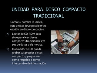 PERIFERICOS DE SALIDAMONITOR.El monitor tradicional, es mucho mas económico y flexible que el monitor de pantalla plana .Pantalla de por lo menos 15 pulgadas; o de mayores dimensiones, si el presupuesto del cliente lo permite.