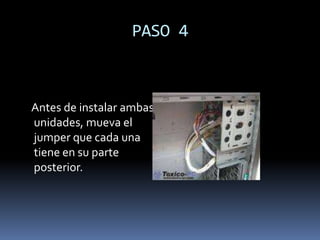 PASO 4     Antes de fijar la tarjeta madre, tendrá que elegir entre las laminillas de puertos incluidas en el gabinete ( y a veces suministra das junto con la propia placa base) aquella que permita acceder a todos los puertos incorporados en la misma.