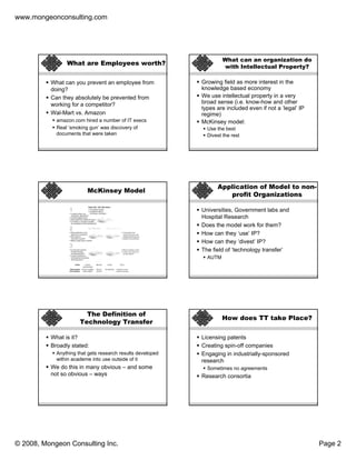 The Basics of Intellectual Property Management | PDF