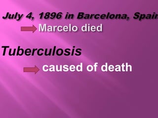 Tuberculosis
caused of death