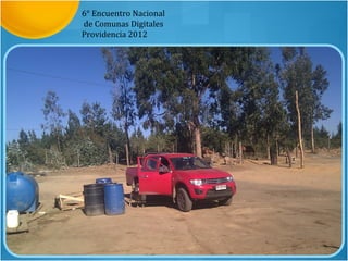6° Encuentro Nacional
de Comunas Digitales
Providencia 2012
 