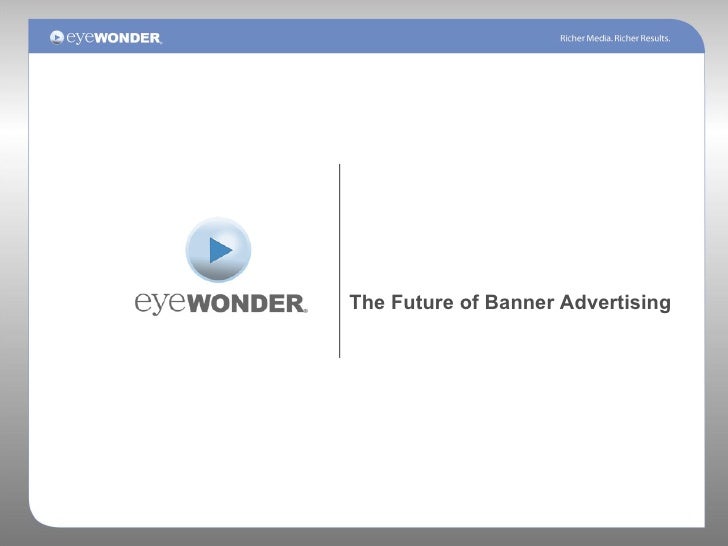 Marcel Udo The Future Of Banner Advertising And Rich Media