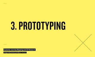 3. PROTOTYPING
UX Riga 2016
Customer Journey Mapping and CX Research
25 February 2016 Marc Stickdorn
 