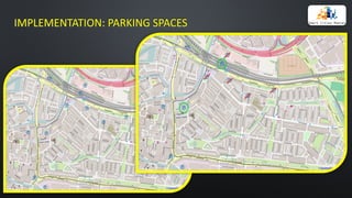 IMPLEMENTATION:	PARKING SPACES
 