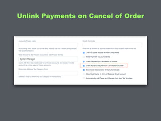 Unlink Payments on Cancel of Order
 