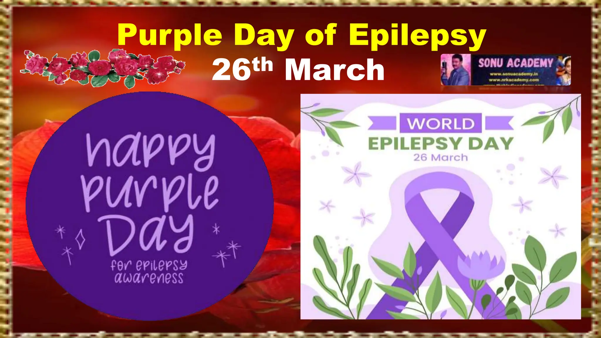Purple Day of Epilepsy
26th March