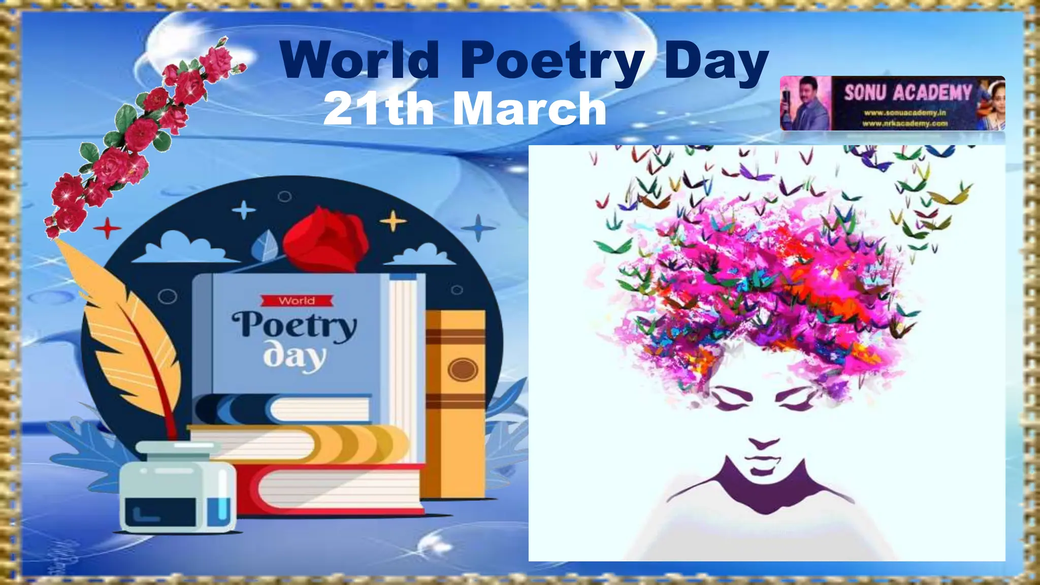 21th March
World Poetry Day