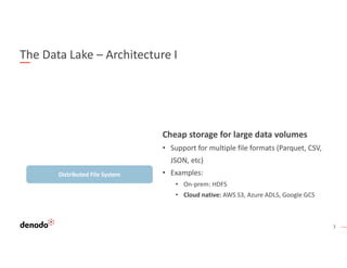 Data Virtualization: An Essential Component of a Cloud Data Lake | PDF