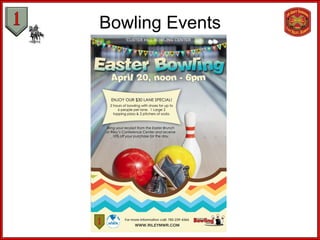 Bowling Events
 