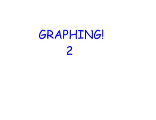 GRAPHING!
    2
 