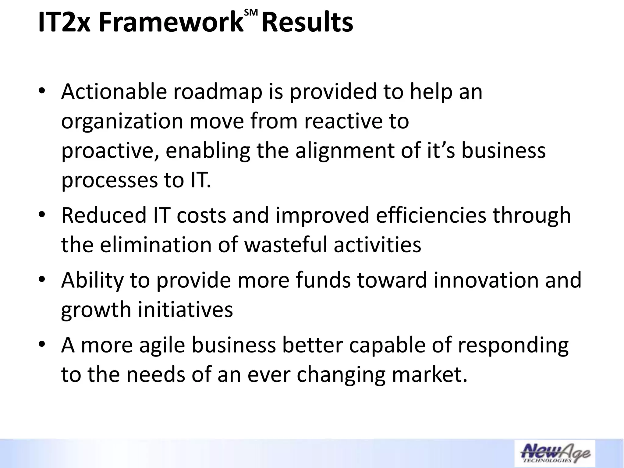 Creating A Necessary Dependence - IT Business Alignment