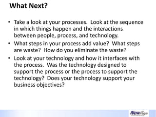 Creating A Necessary Dependence - IT Business Alignment