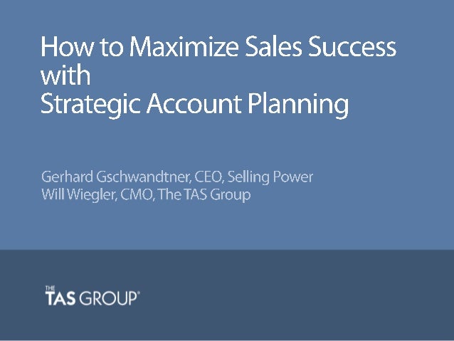 account planning template