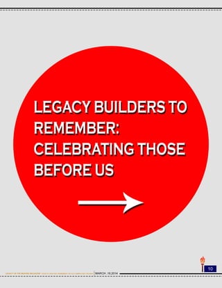 Legacy Magazine March 2014 spring issue final